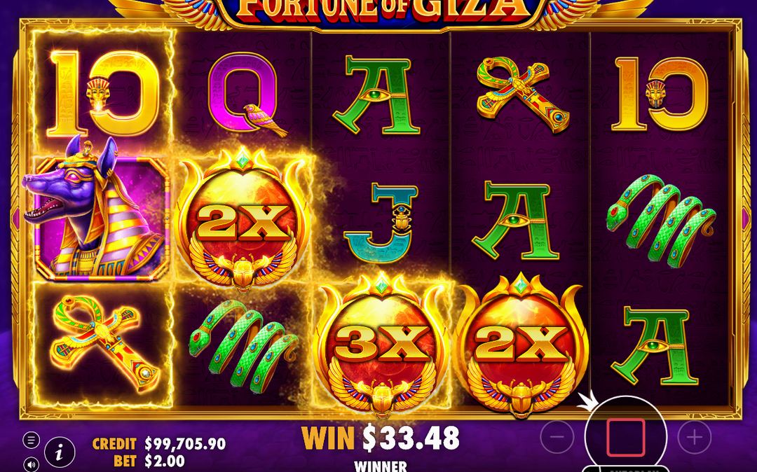 Free Spins-rundan med WILD som blir sticky